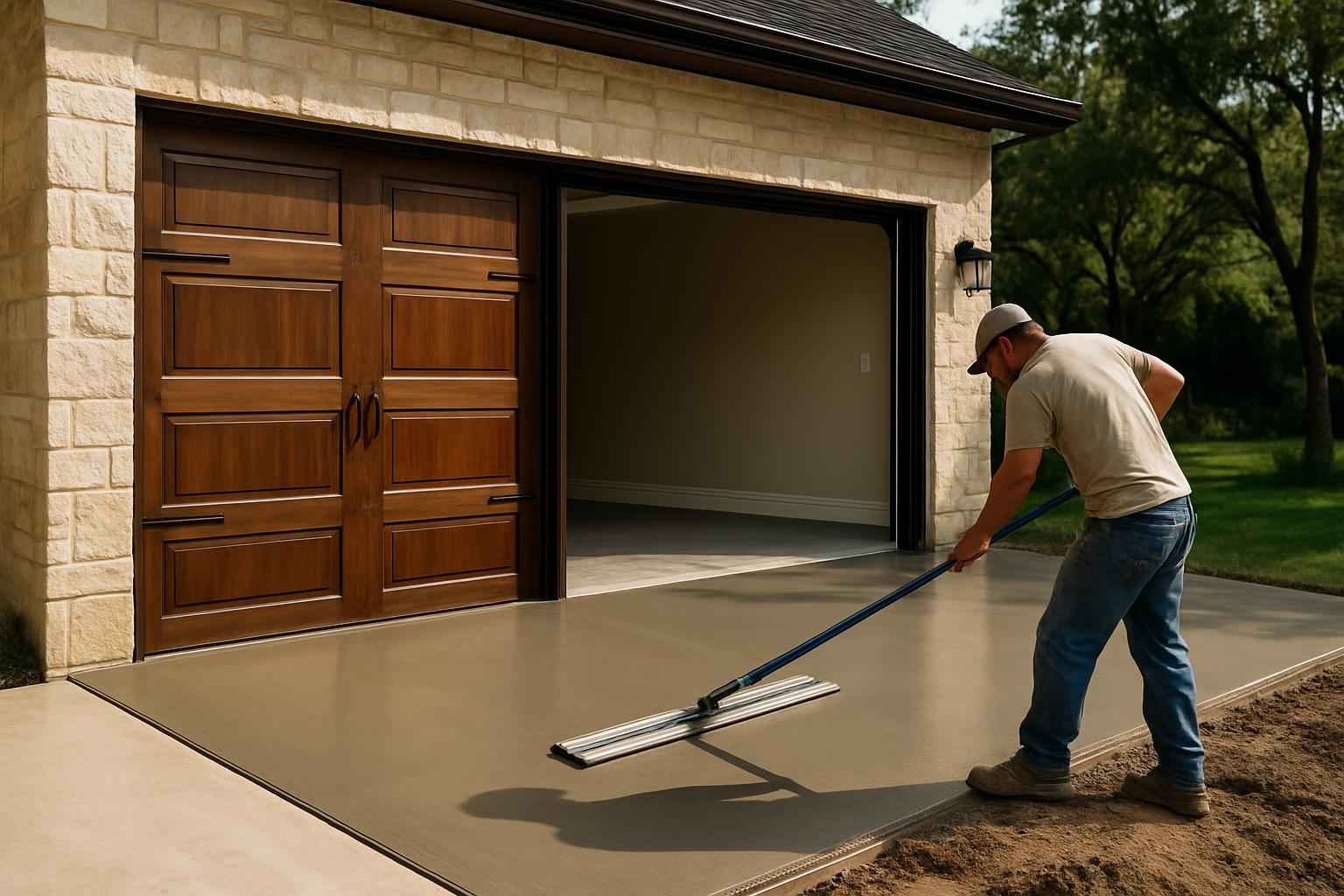 Garage Slab Installer in Cypress Mill TX
