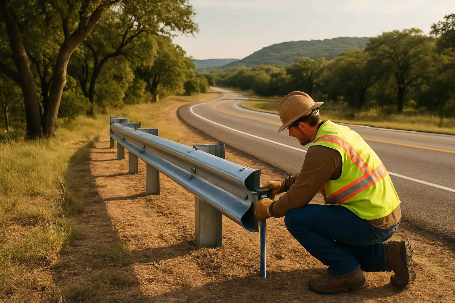 Guardrail Installation Service in Hunt TX
