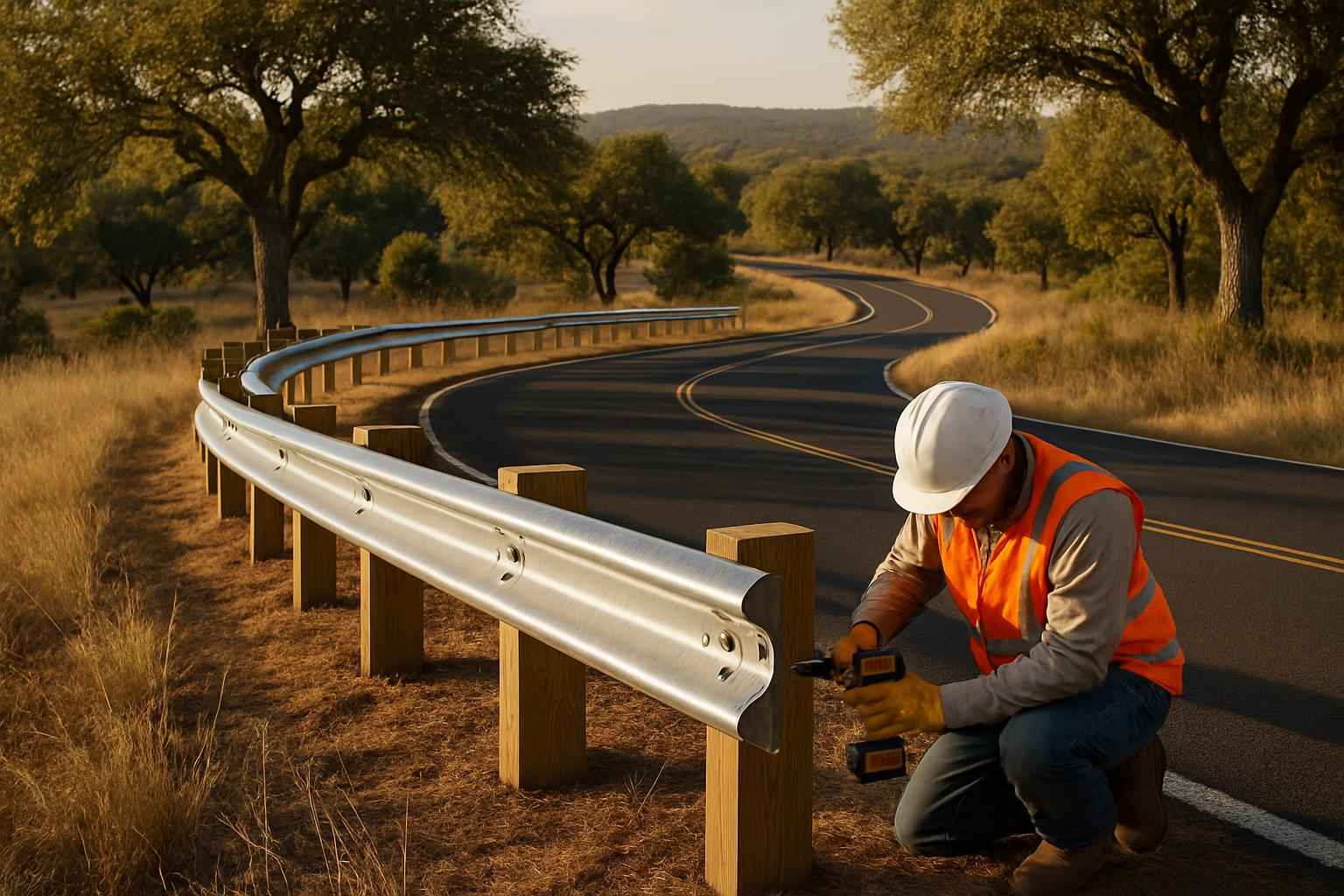 Guardrail Installation Service in Round Mountain TX
