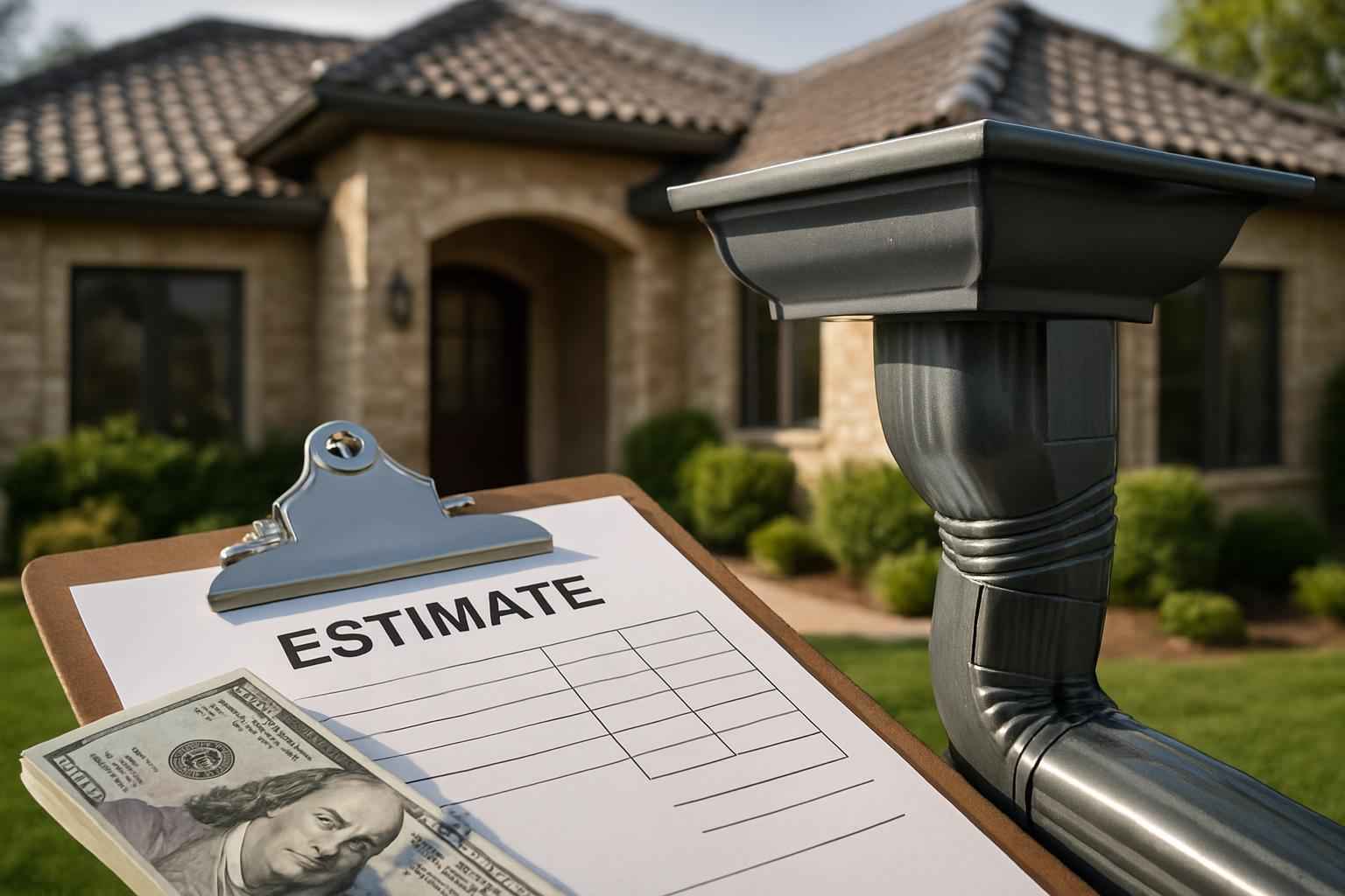 Gutter Installation Cost Estimate in Granite Shoals TX