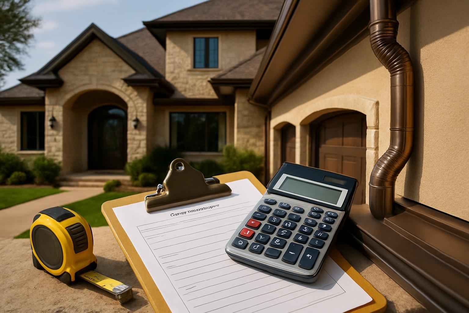 Gutter Installation Cost Estimate in Llano TX