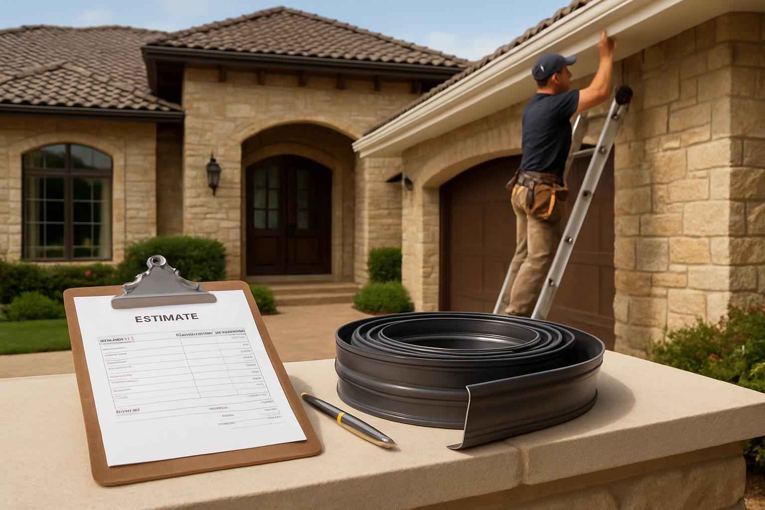 Gutter Installation Cost Estimate in Mountain Home TX