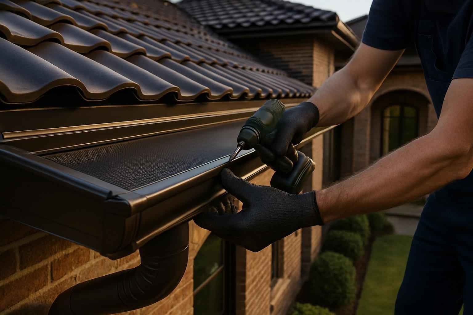 Gutter Screen Installation Service in Cypress Mill TX