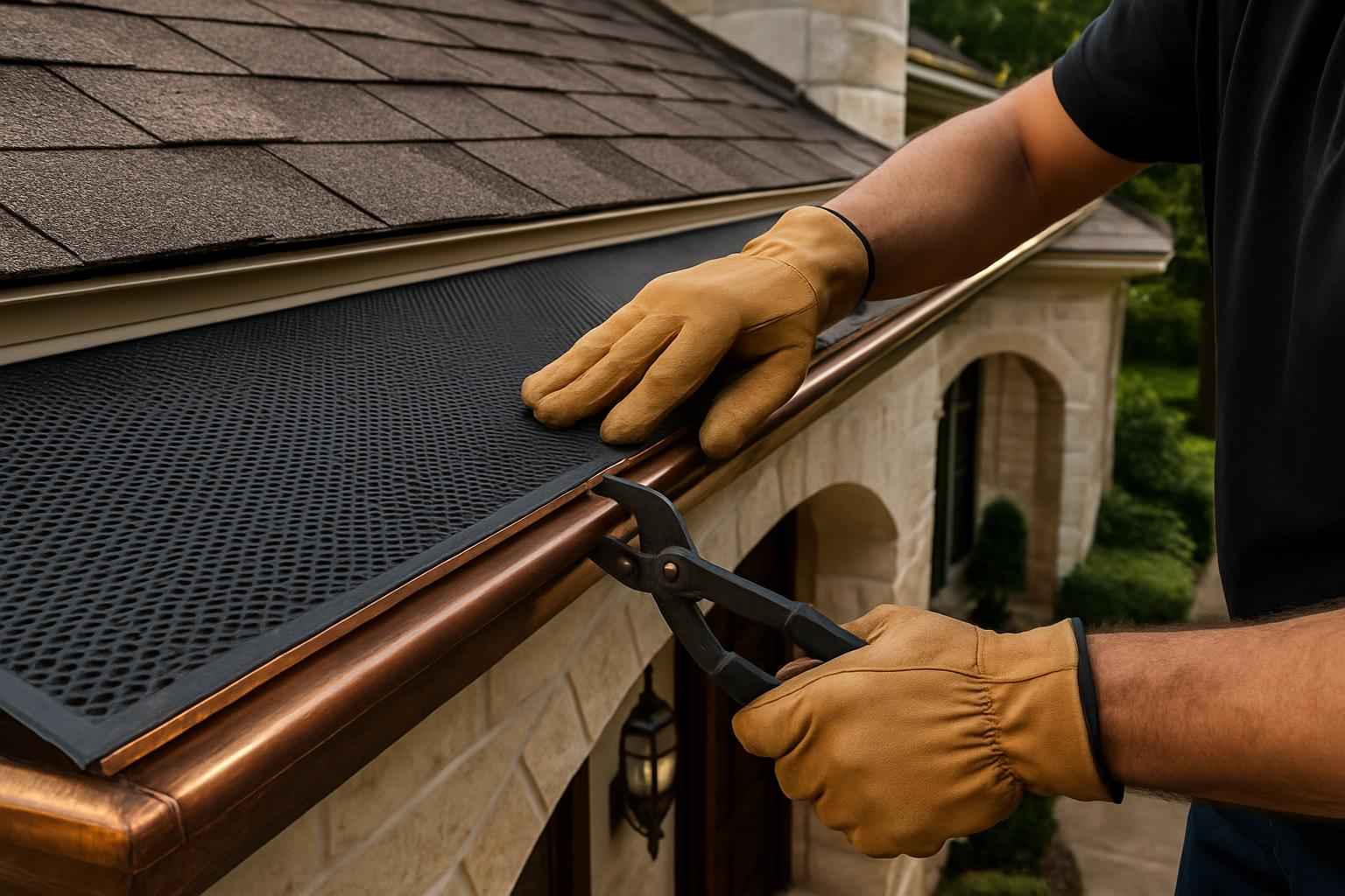 Gutter Screen Installation Service in Granite Shoals TX