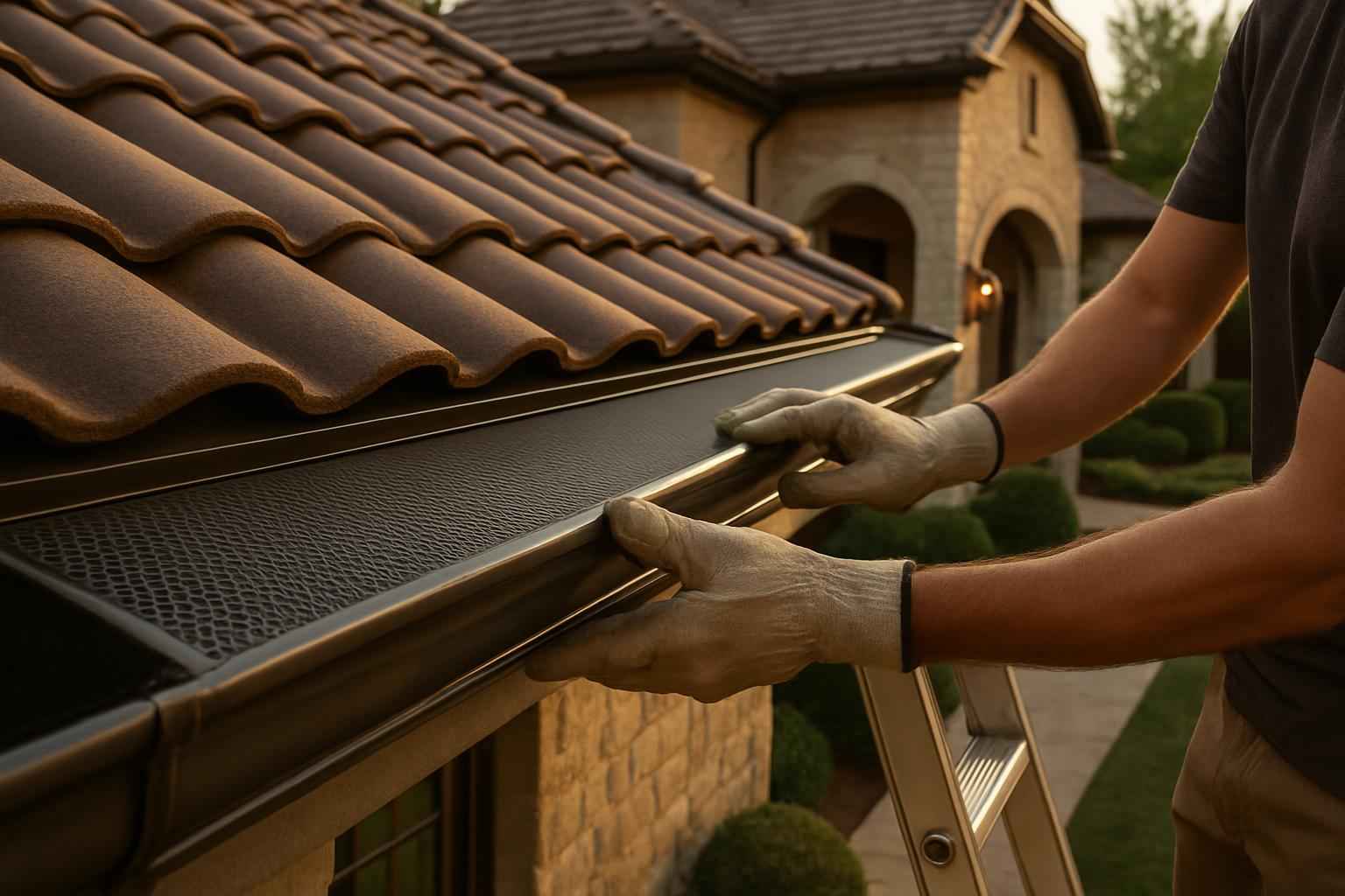 Gutter Screen Installation Service in Hunt TX