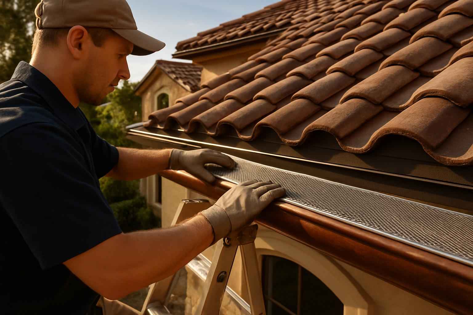 Gutter Screen Installation Service in Kendalia TX