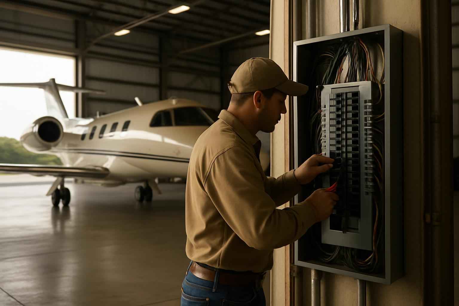 Hangar Electrical Service in Boerne TX
