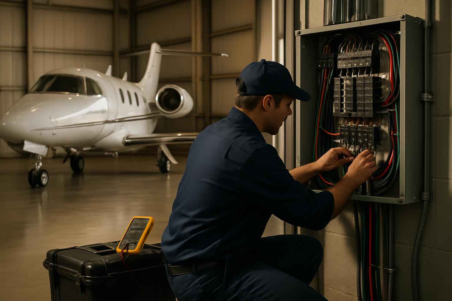 Hangar Electrical Service in Cypress Mill TX