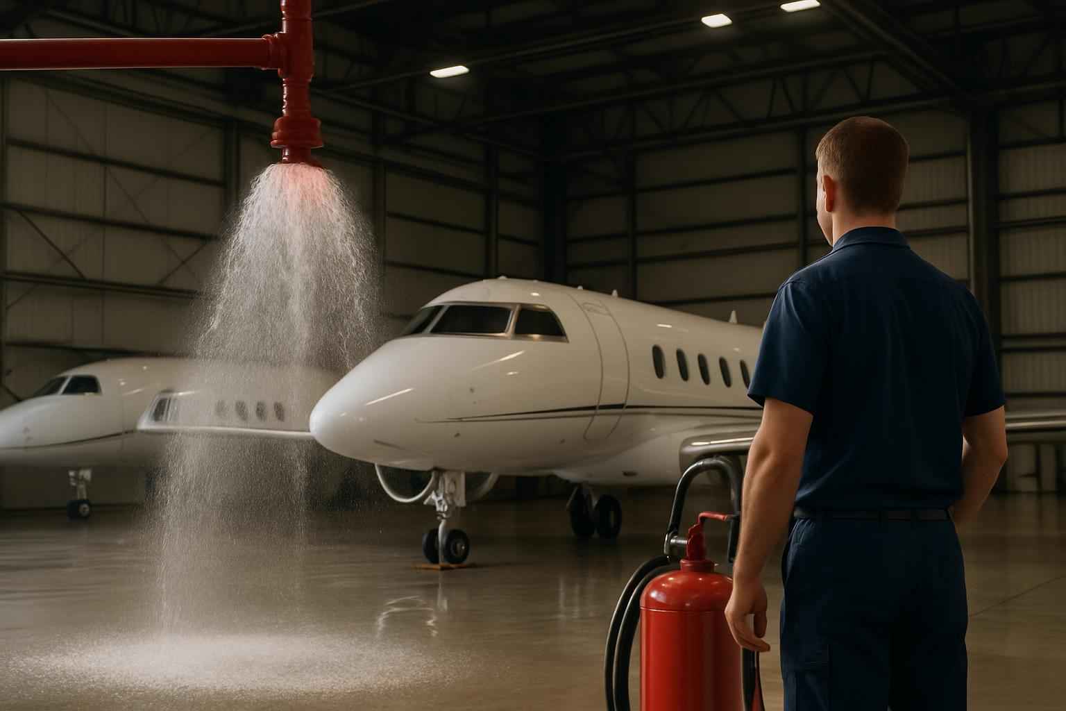 Hangar Fire Suppression Service in Kendalia TX