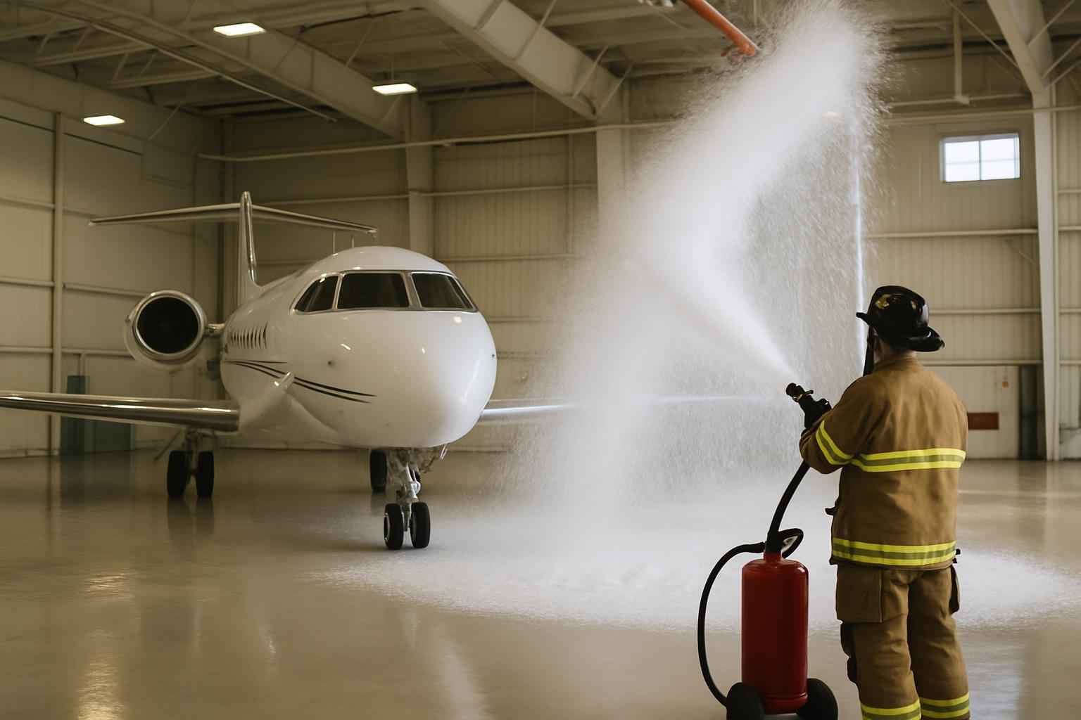 Hangar Fire Suppression Service in Mountain Home TX