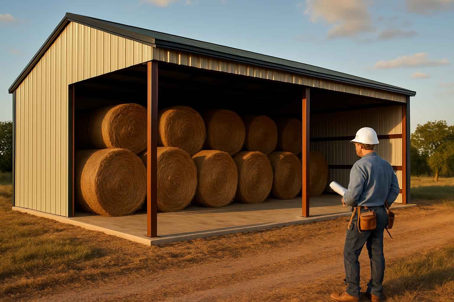 Hay Storage Building Contractor in Granite Shoals TX