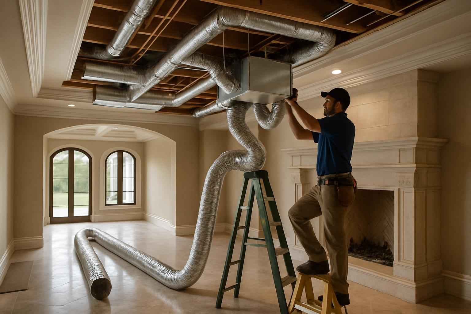 HVAC Rough In Service in Cypress Mill TX