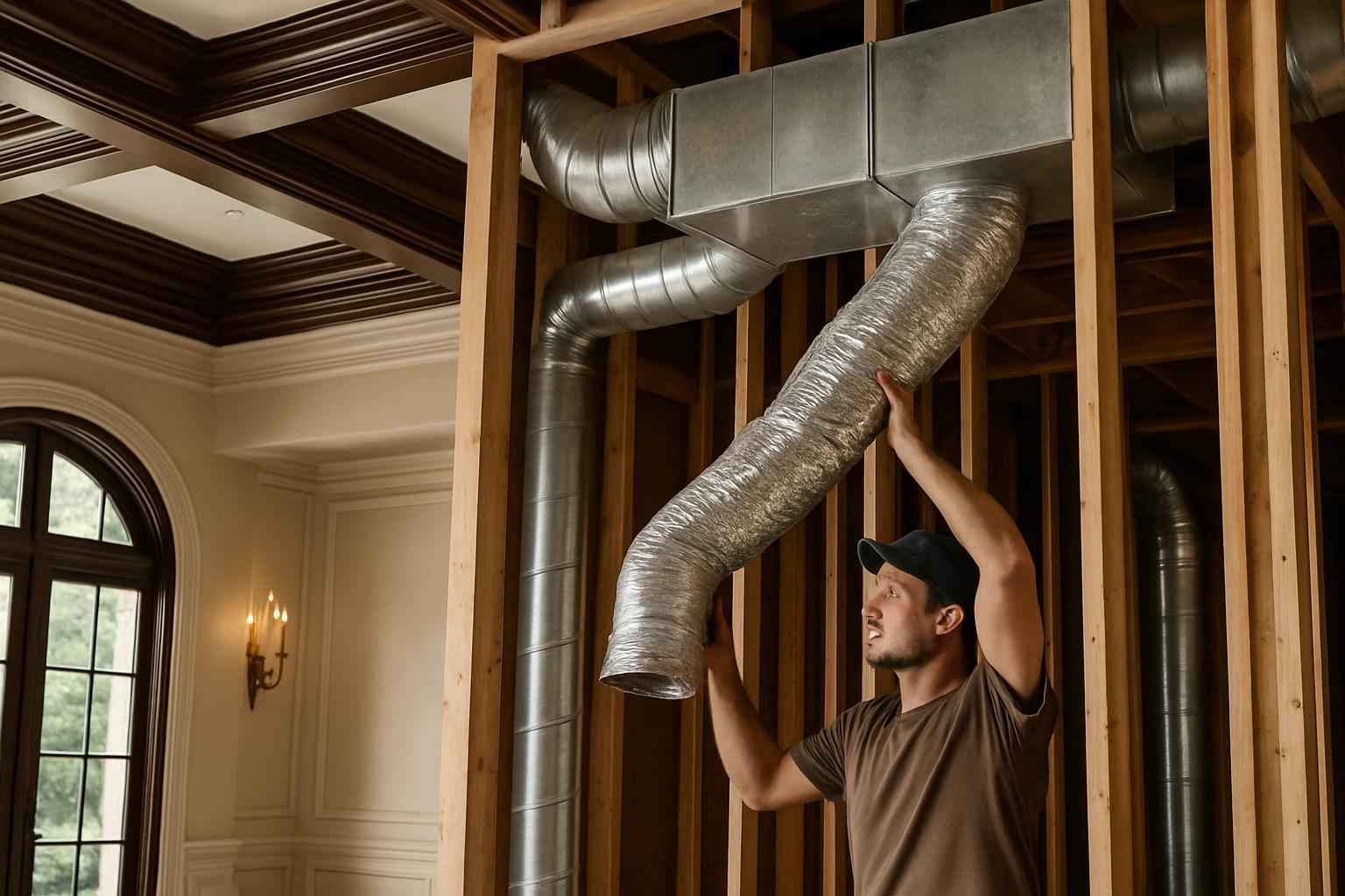 HVAC Rough In Service in Hunt TX