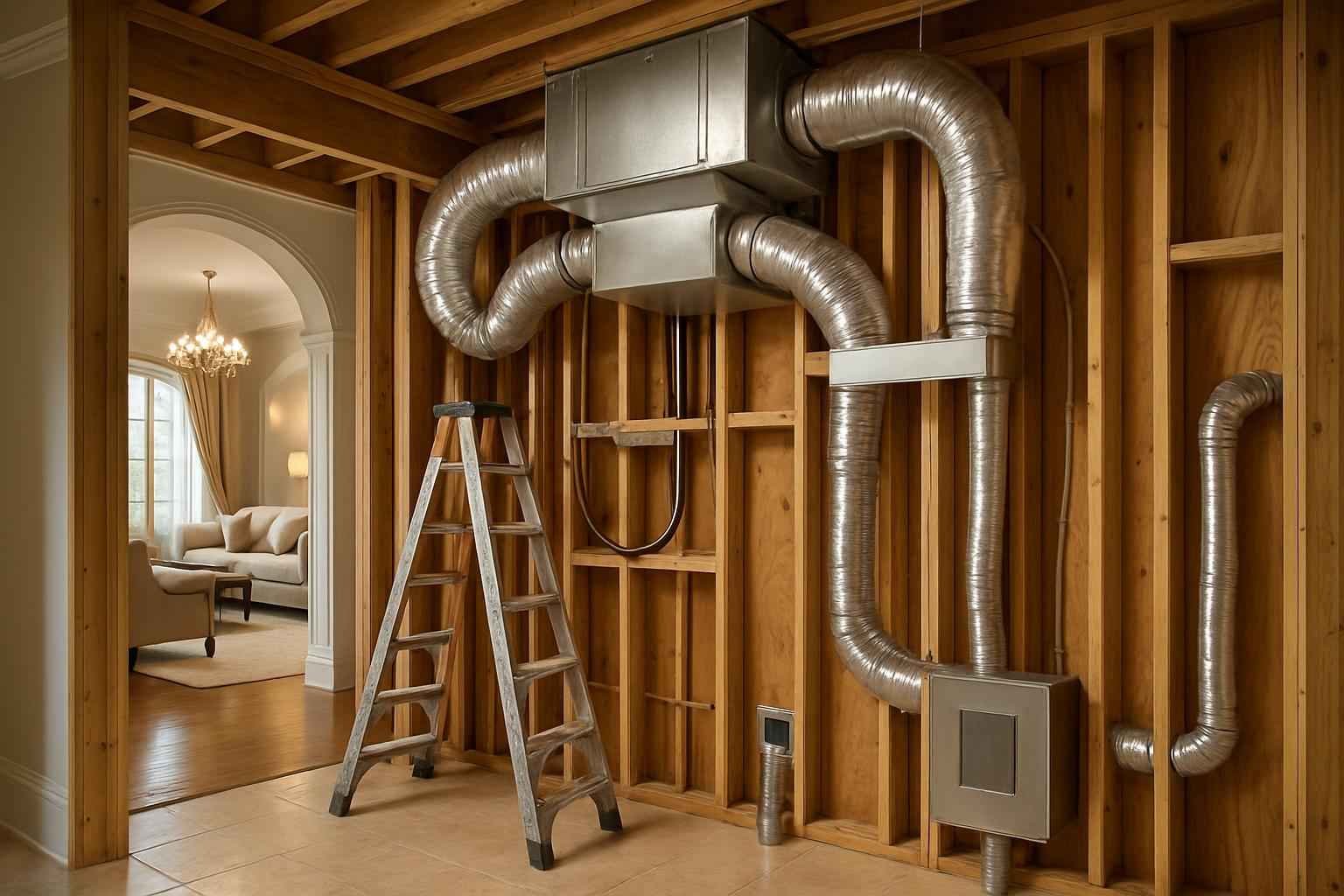 HVAC Rough In Service in Round Mountain TX