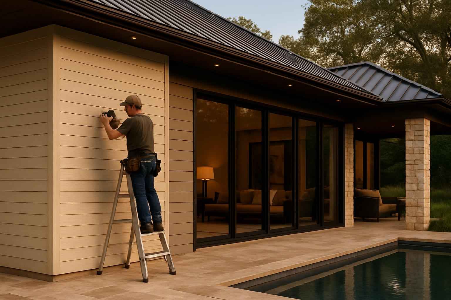 Insulated Panel Siding Service in Kendalia TX