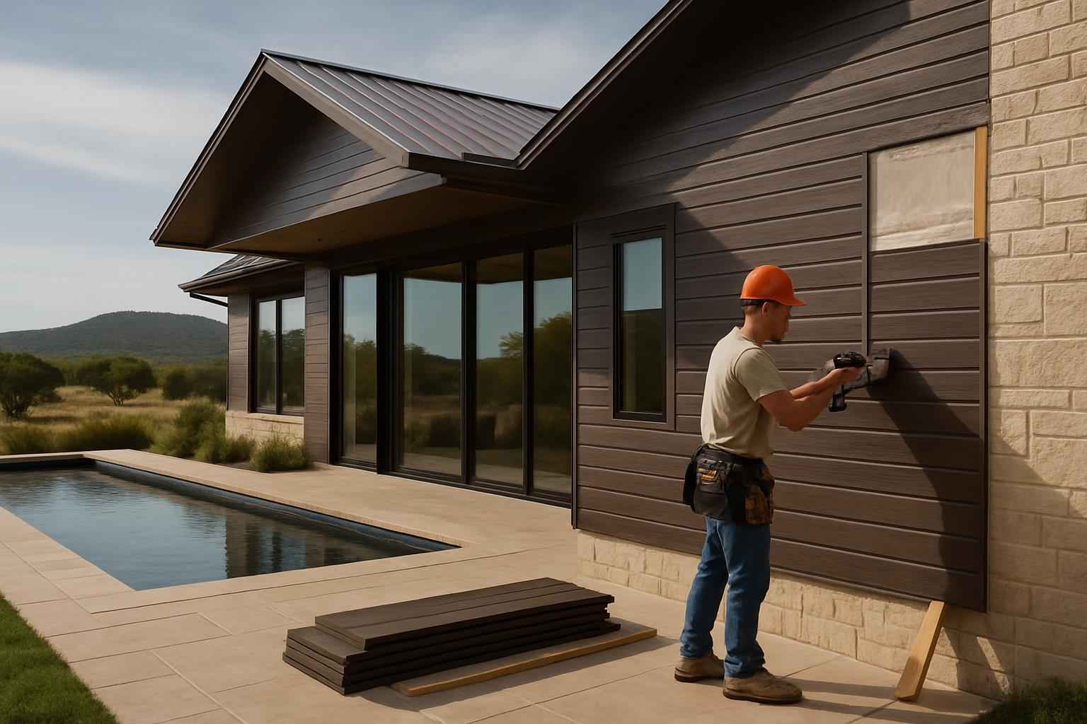 Insulated Panel Siding Service in Round Mountain TX