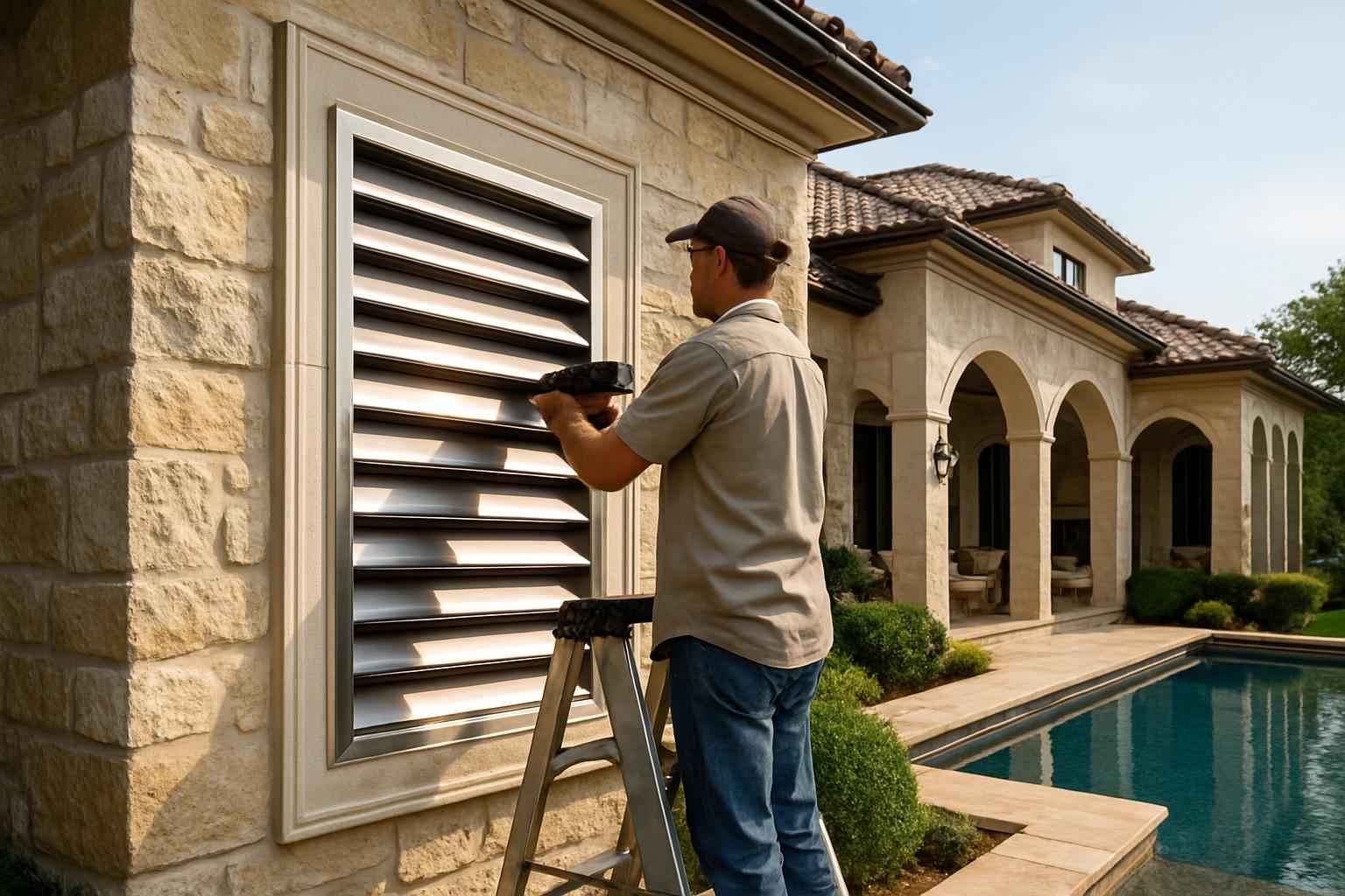 Intake Louver Installation Service in Blanco TX
