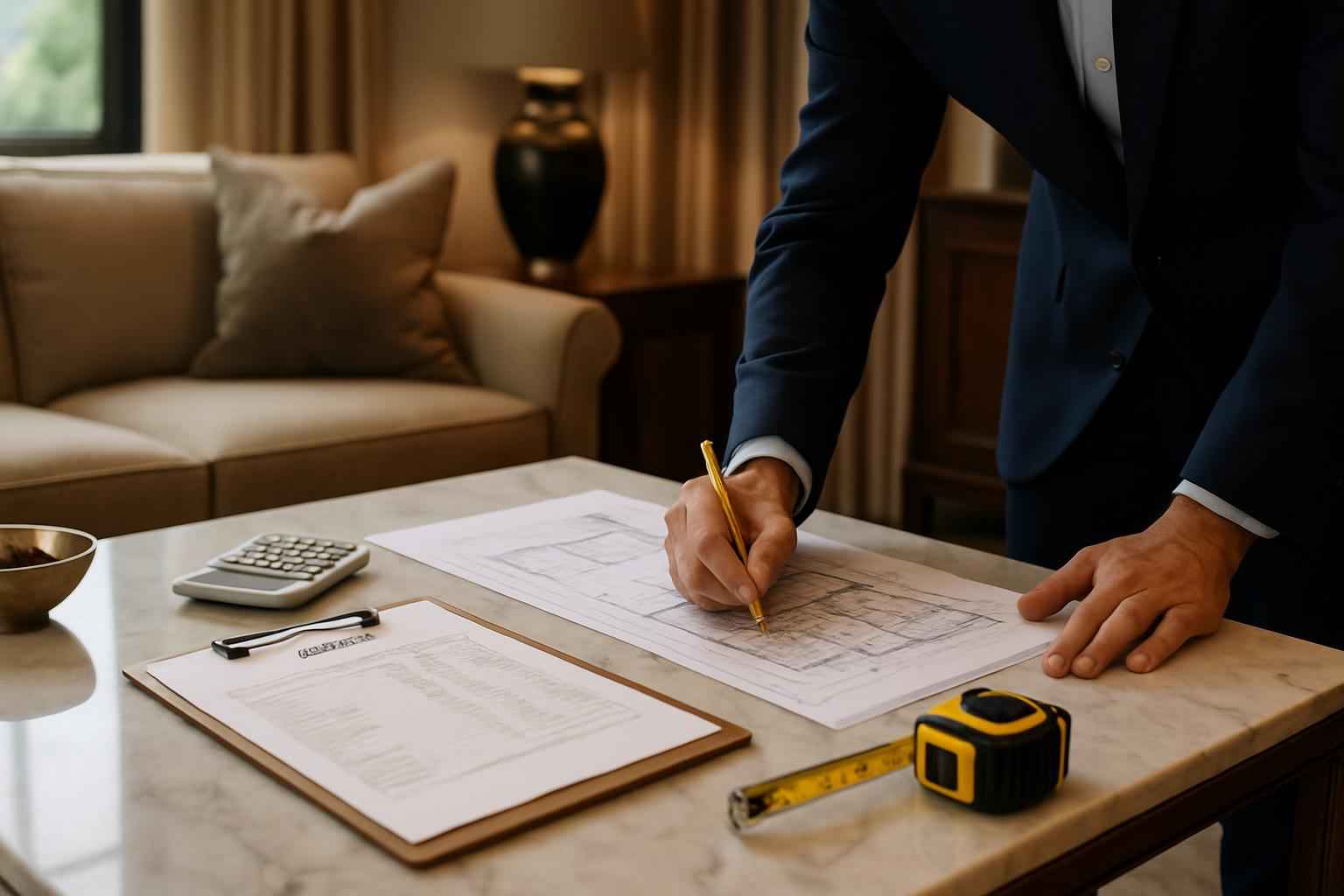 Interior Build Out Cost Estimate in Round Mountain TX