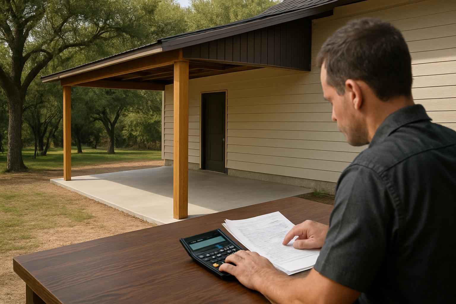 Lean To Cost Estimate in Hunt TX