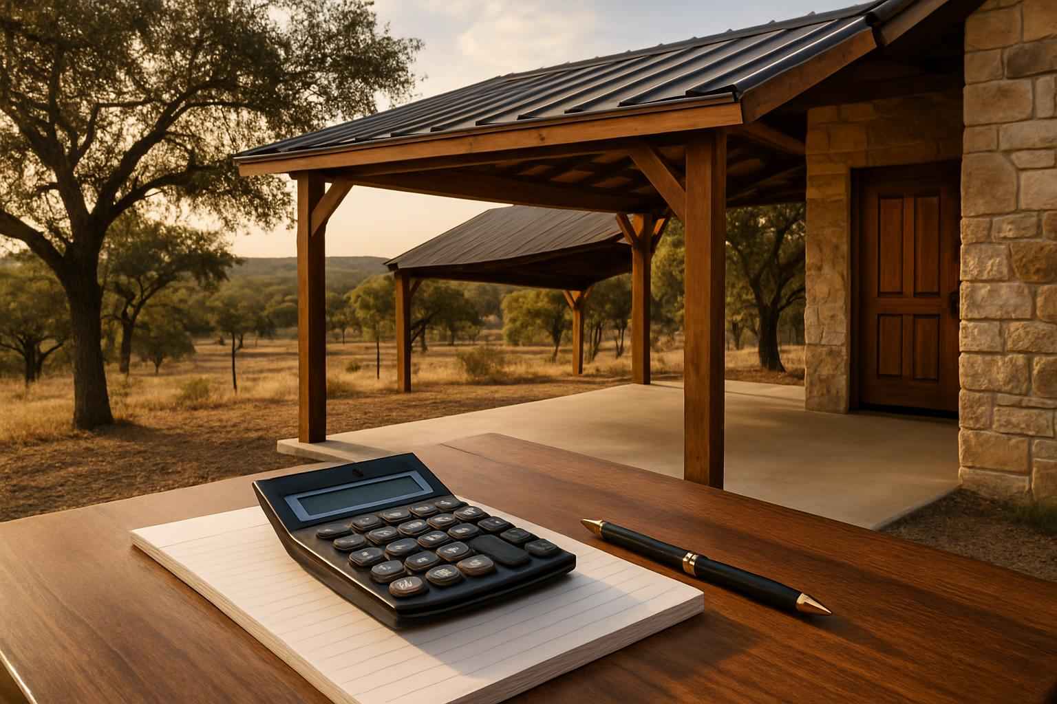 Lean To Cost Estimate in Mountain Home TX