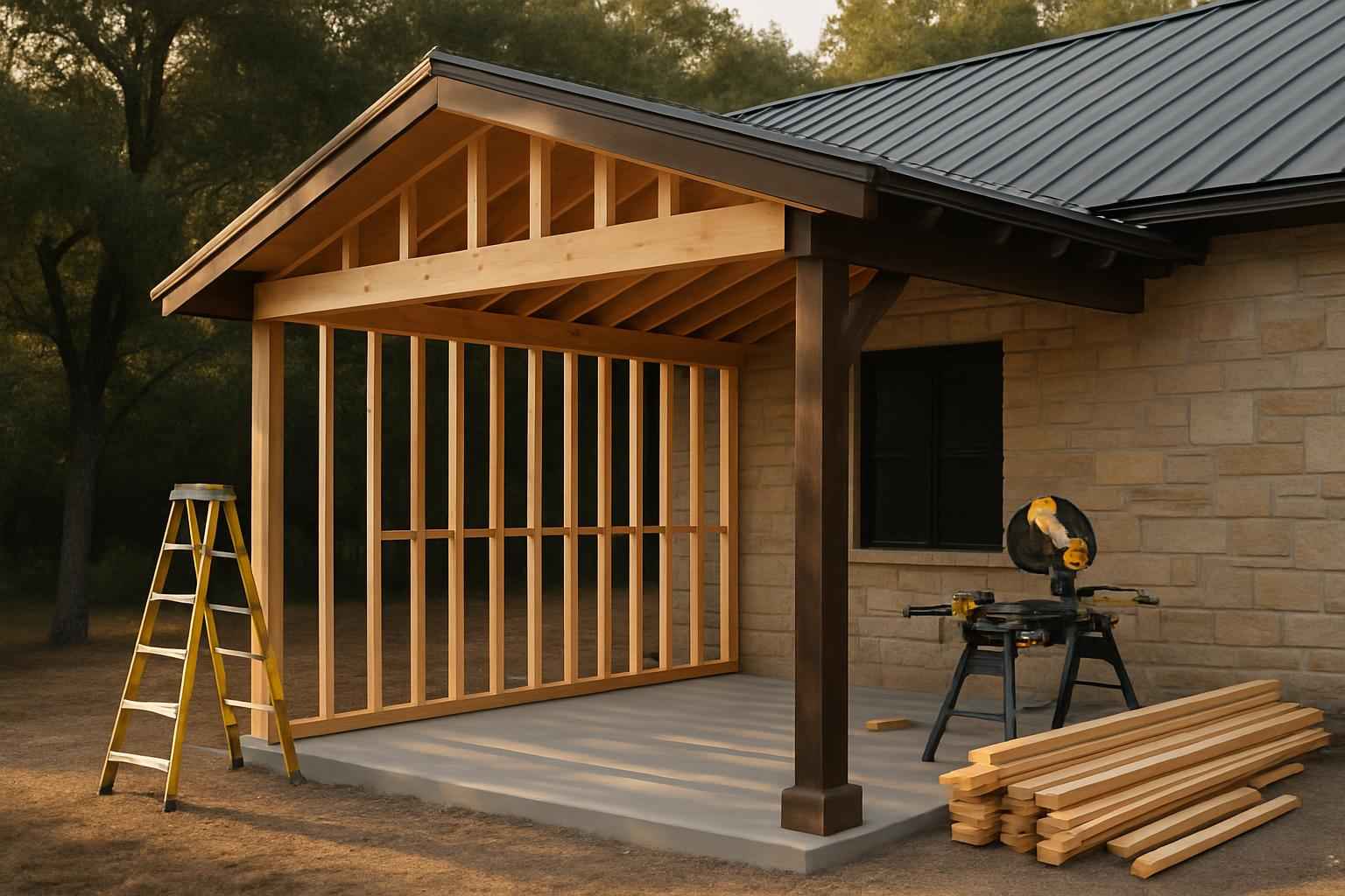 Lean To Framing Service in Granite Shoals TX