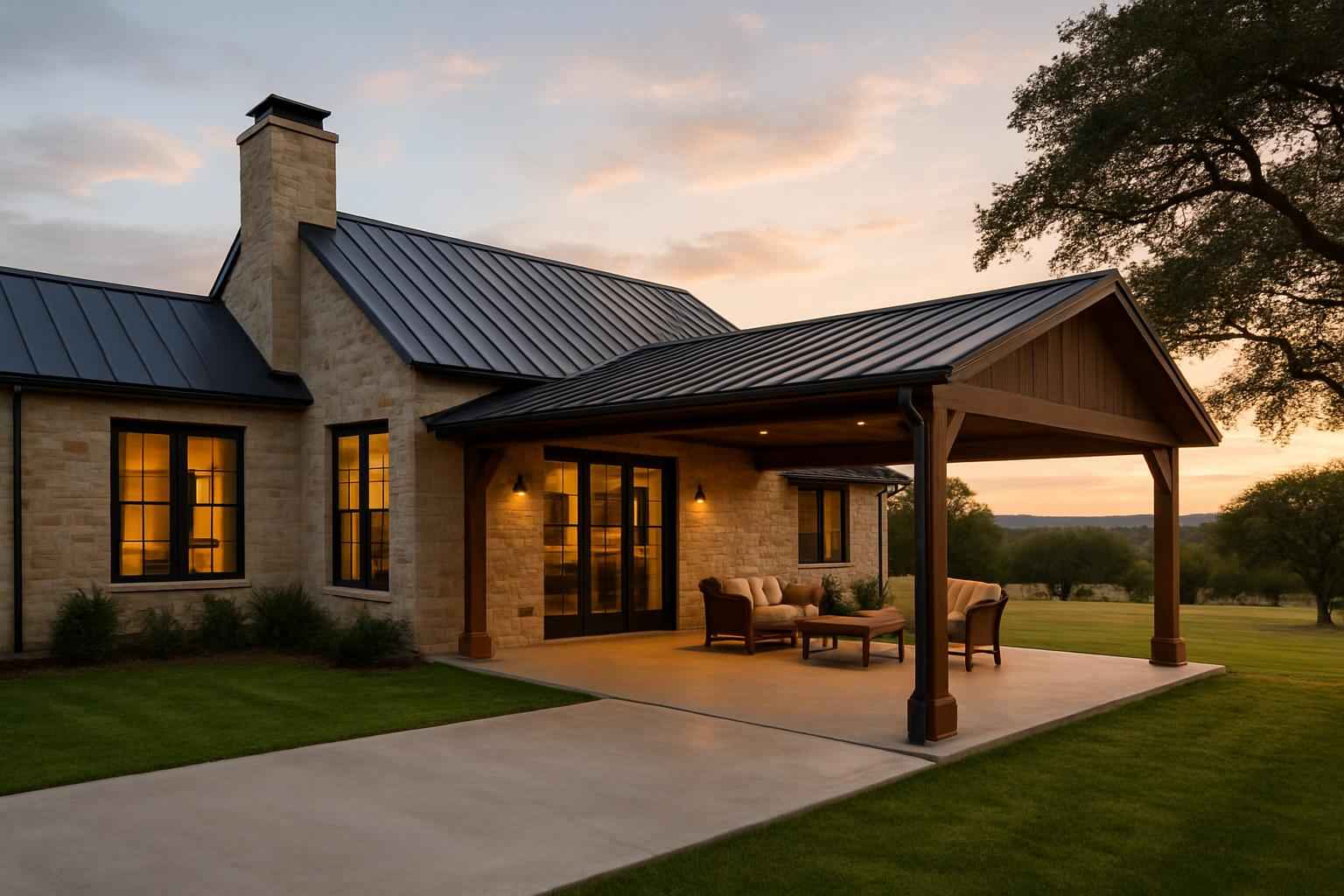 Lean To Slab Extension in Mountain Home TX