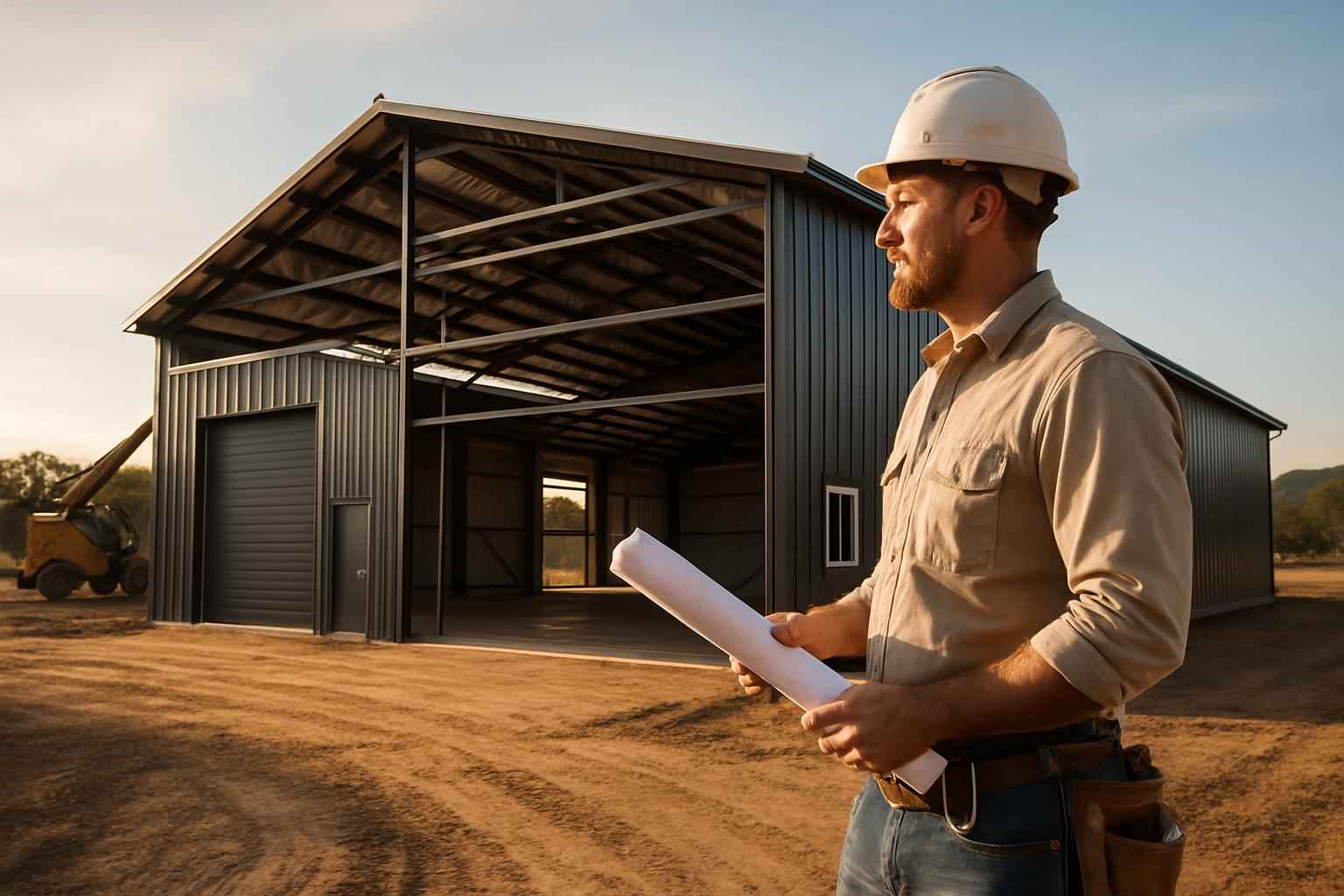 Metal Building Contractor Near Me in Round Mountain TX