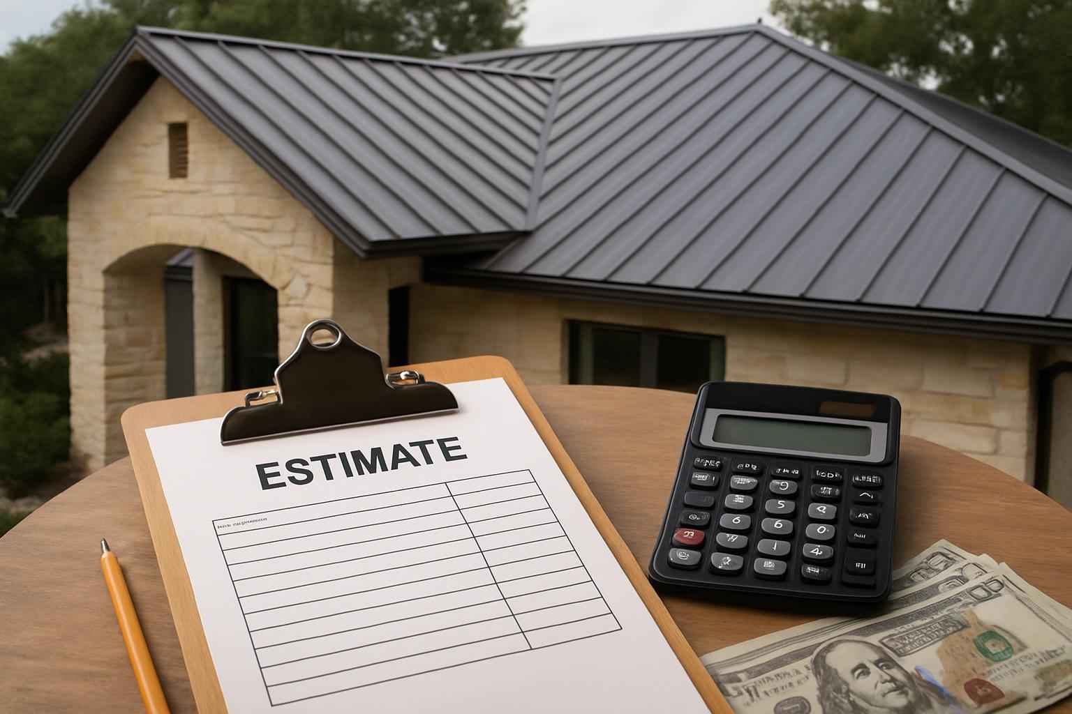 Metal Roof Cost Estimate in Boerne TX