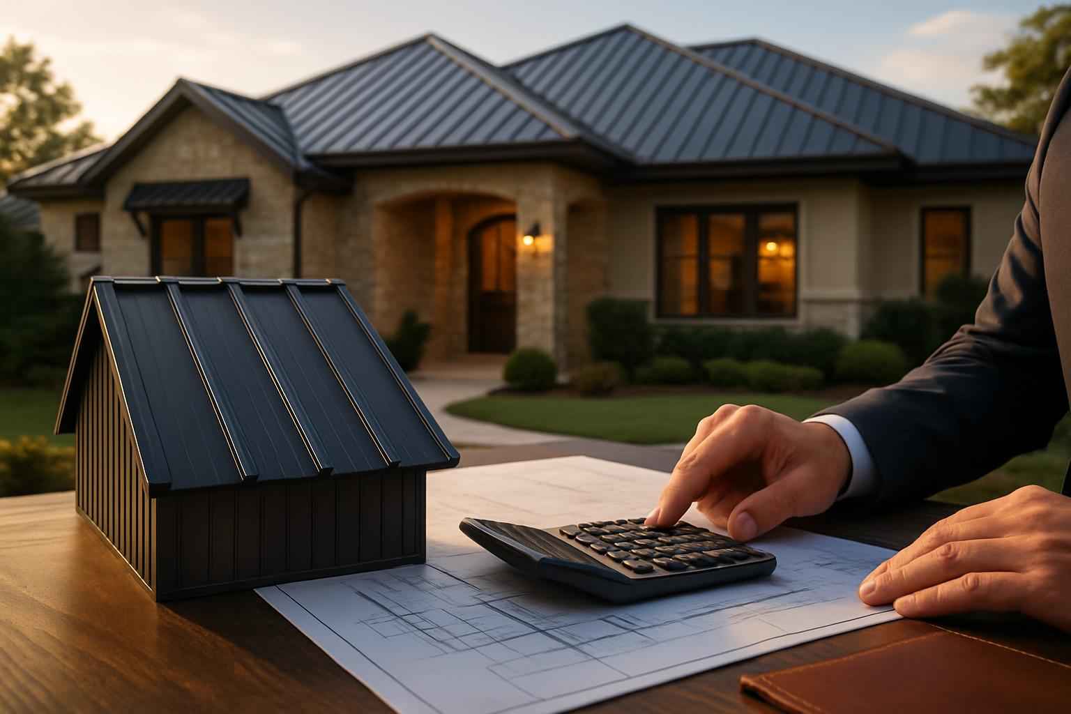 Metal Roof Cost Estimate in Hunt TX