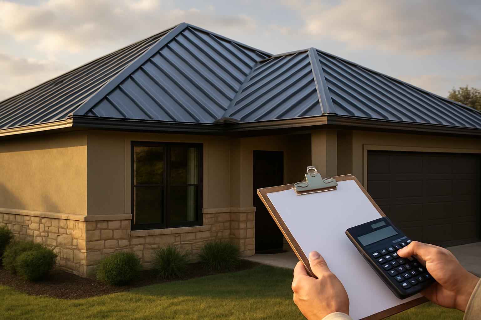 Metal Roof Cost Estimate in Llano TX