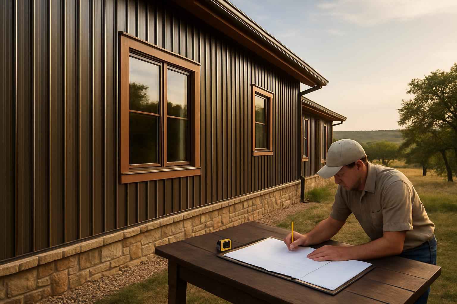 Metal Siding Cost Estimate in Mountain Home TX