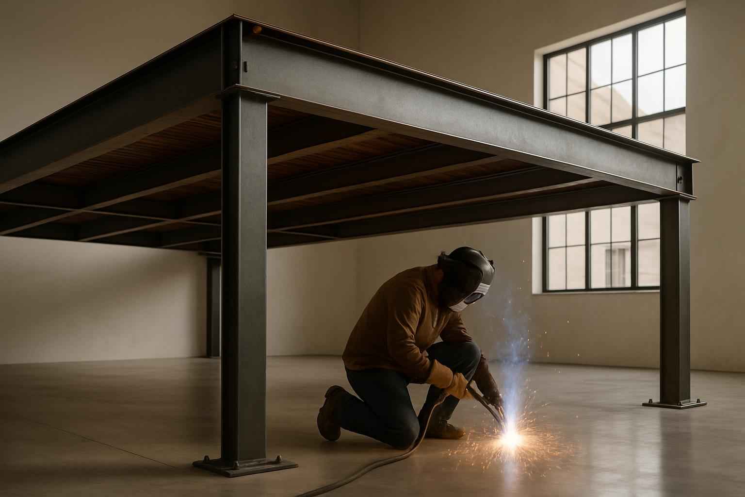 Mezzanine Support Fabrication in Boerne TX