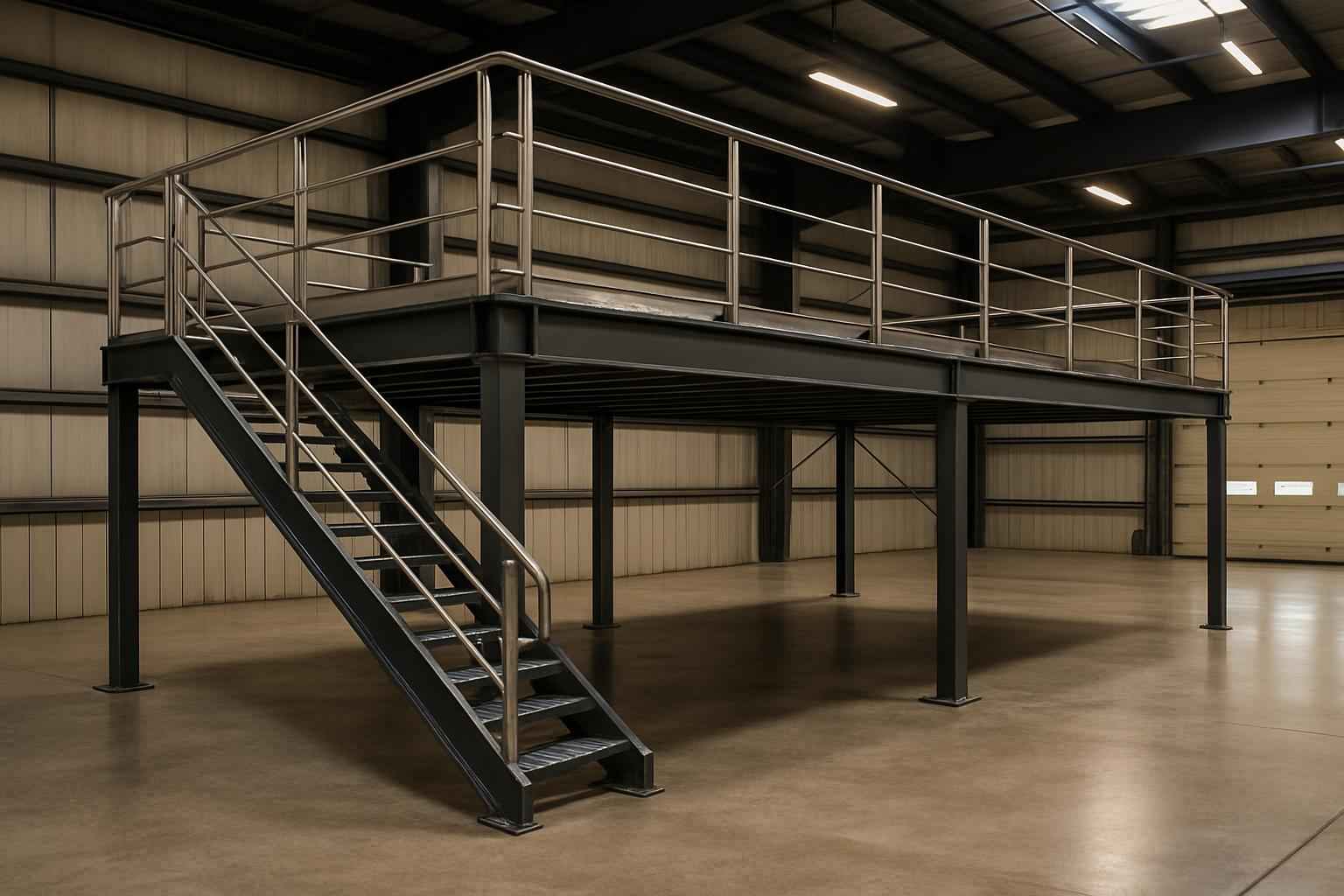 Mezzanine Support Fabrication in Cypress Mill TX