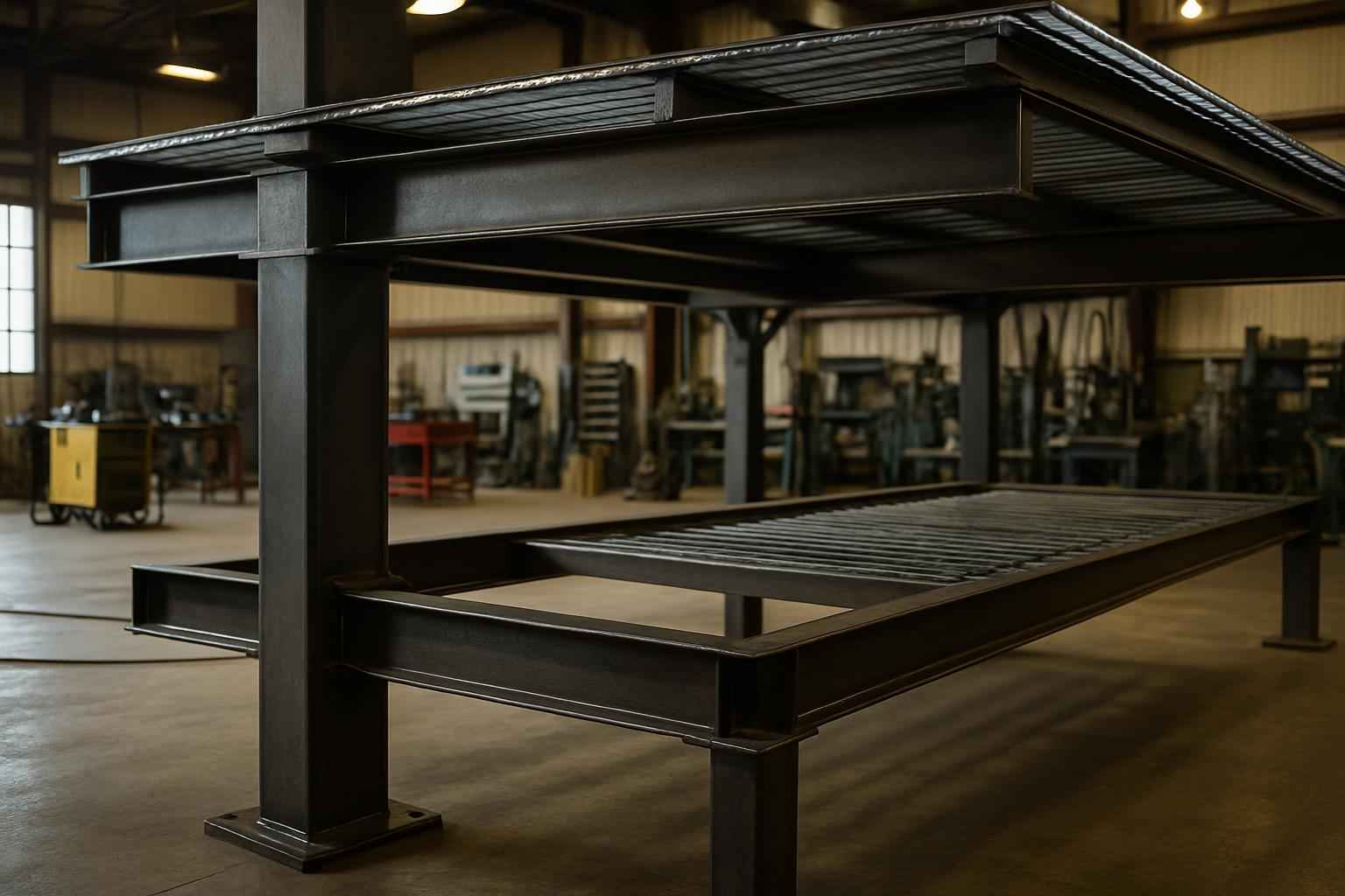 Mezzanine Support Fabrication in Kendalia TX