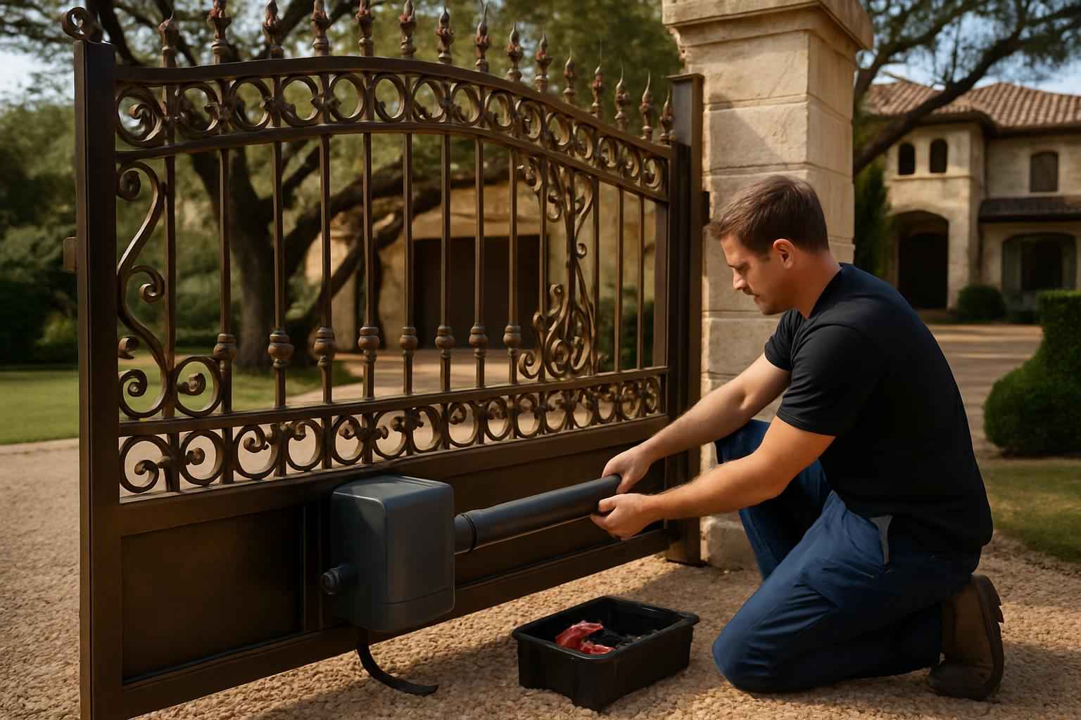 Motor Operator Installation Service in Round Mountain TX