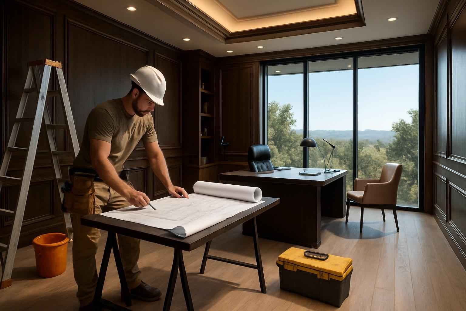 Office Build Out Service in Round Mountain TX