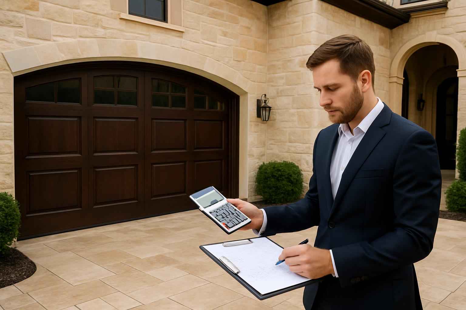 Overhead Door Cost Estimate in Cypress Mill TX