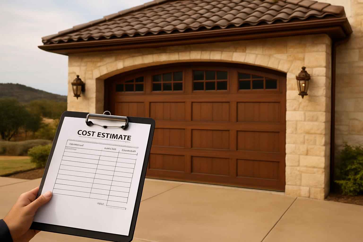 Overhead Door Cost Estimate in Mountain Home TX