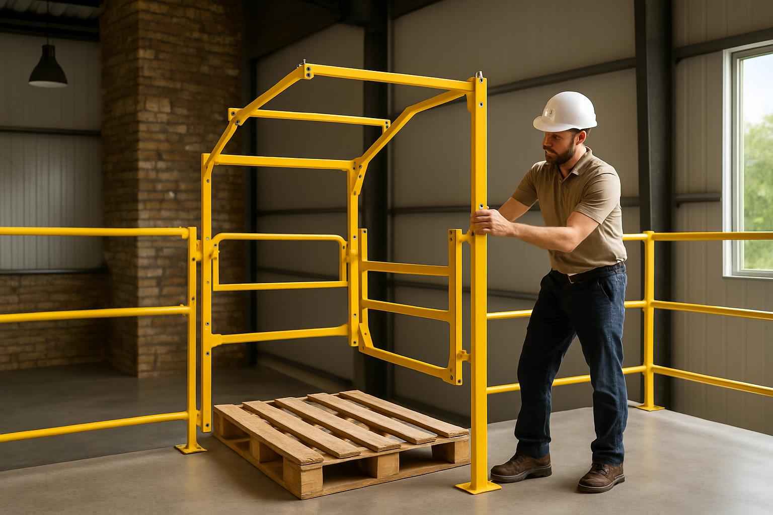 Pallet Gate Installation Service in Kendalia TX