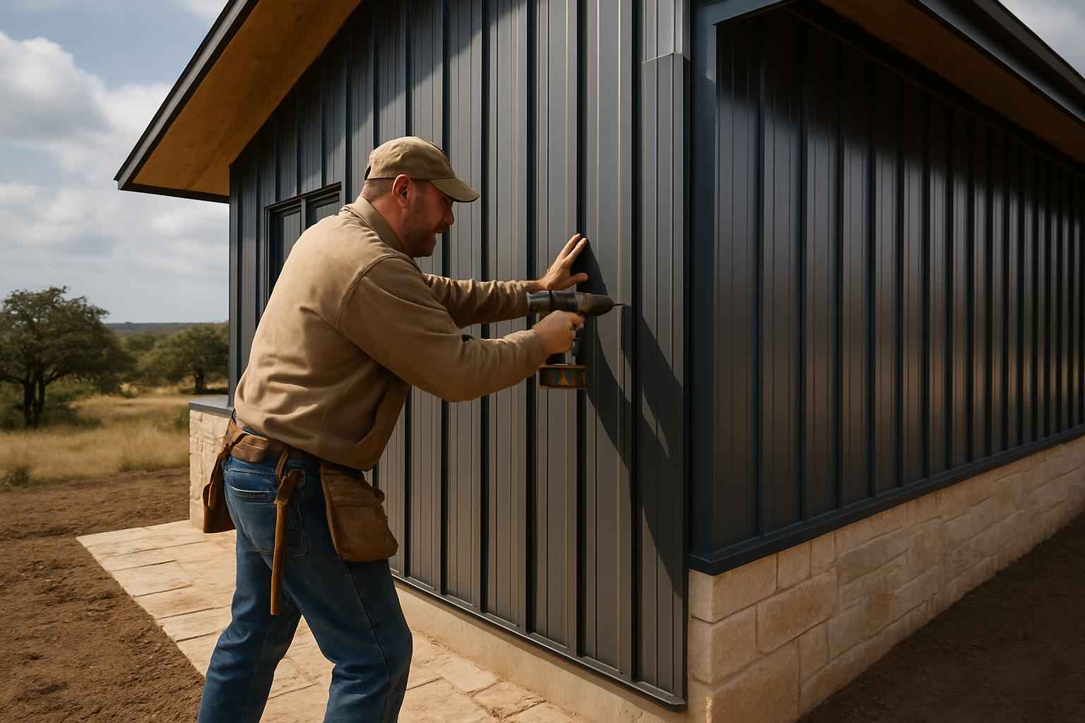 Panel Siding Installer in Llano TX