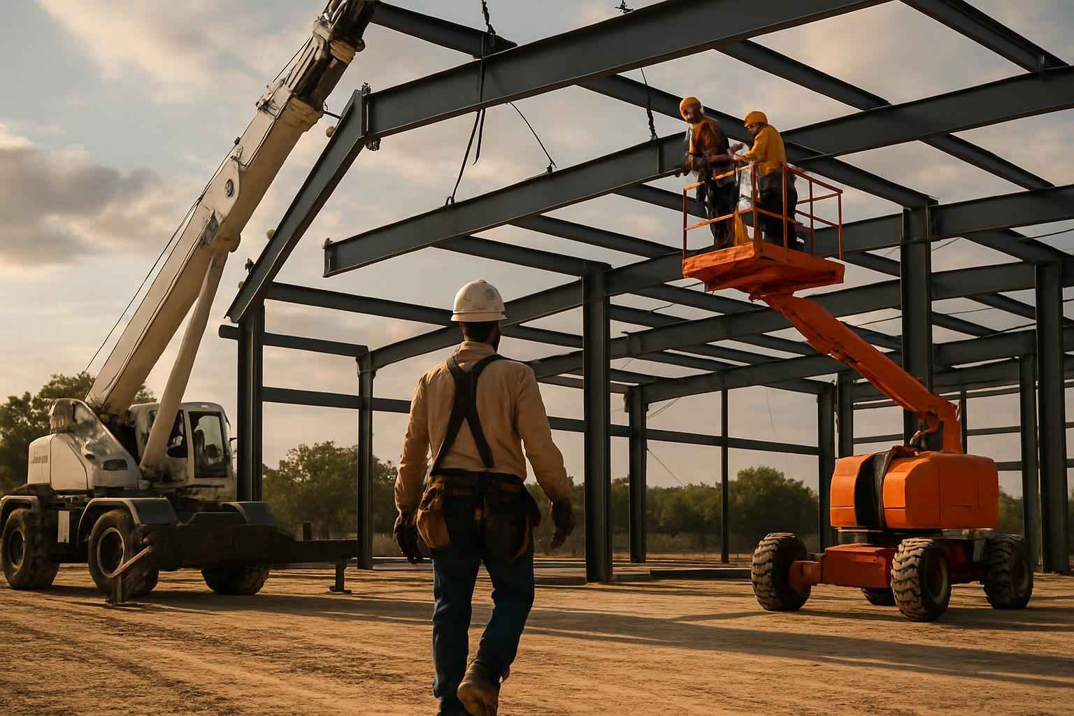 PEMB Erection Crew in Boerne TX