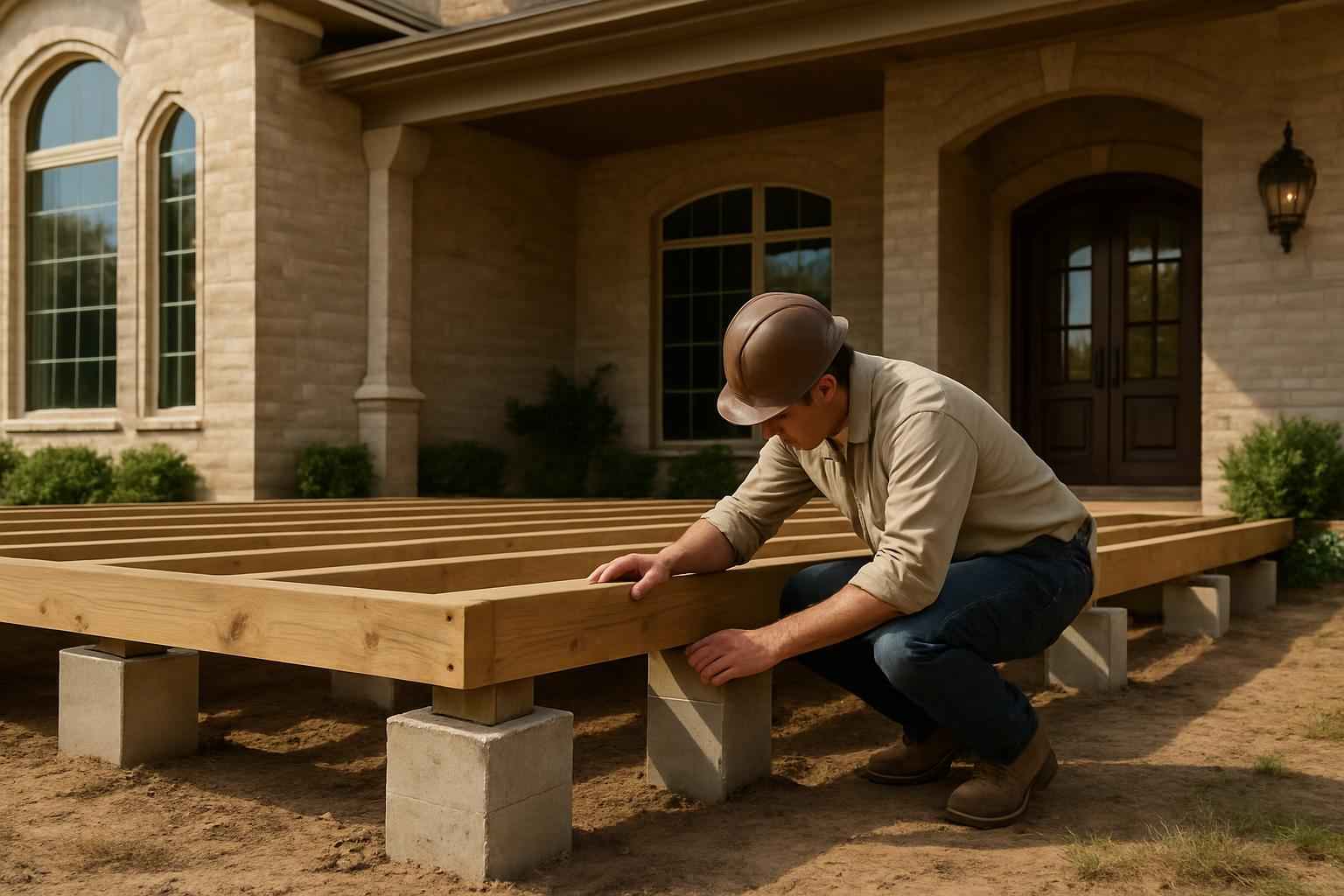 Pier Beam Foundation Service in Cypress Mill TX