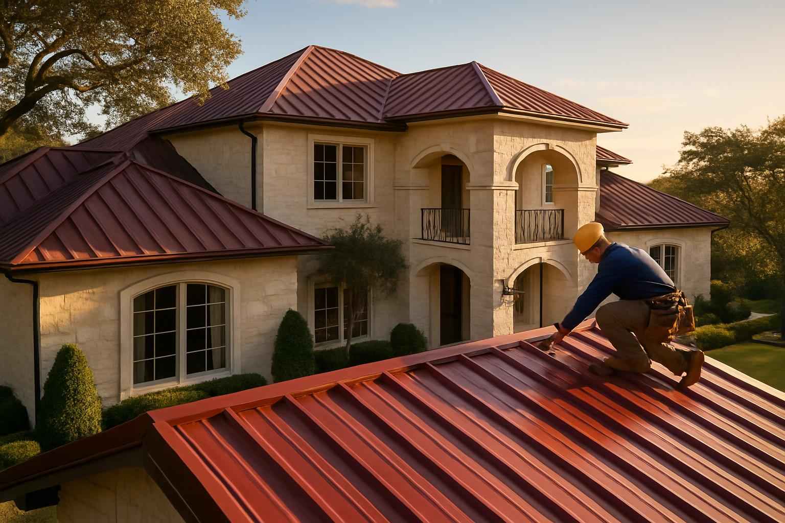 R Panel Roof Installer in Boerne TX