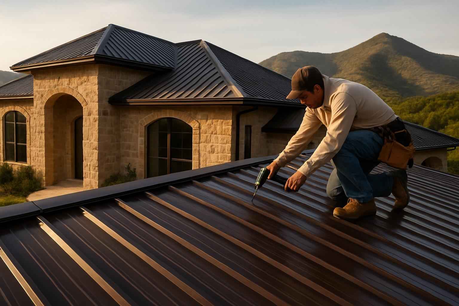 R Panel Roof Installer in Mountain Home TX