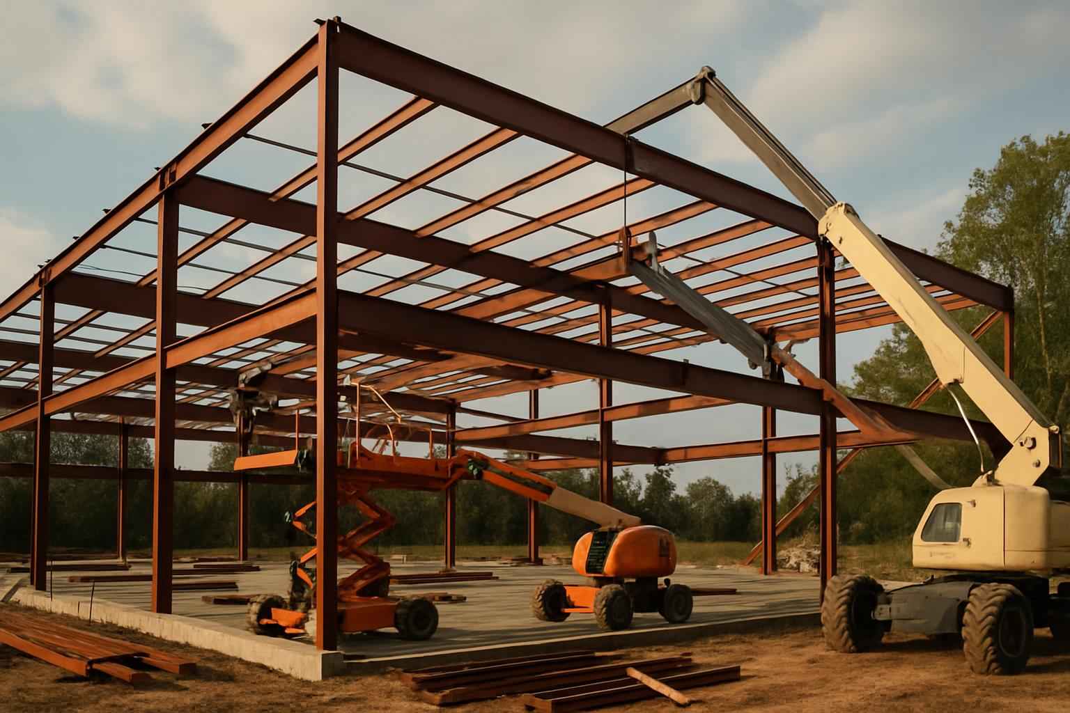 Red Iron Steel Erection in Cypress Mill TX