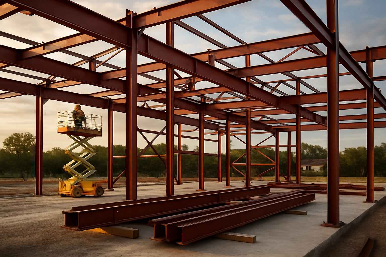 Red Iron Steel Erection in Kendalia TX