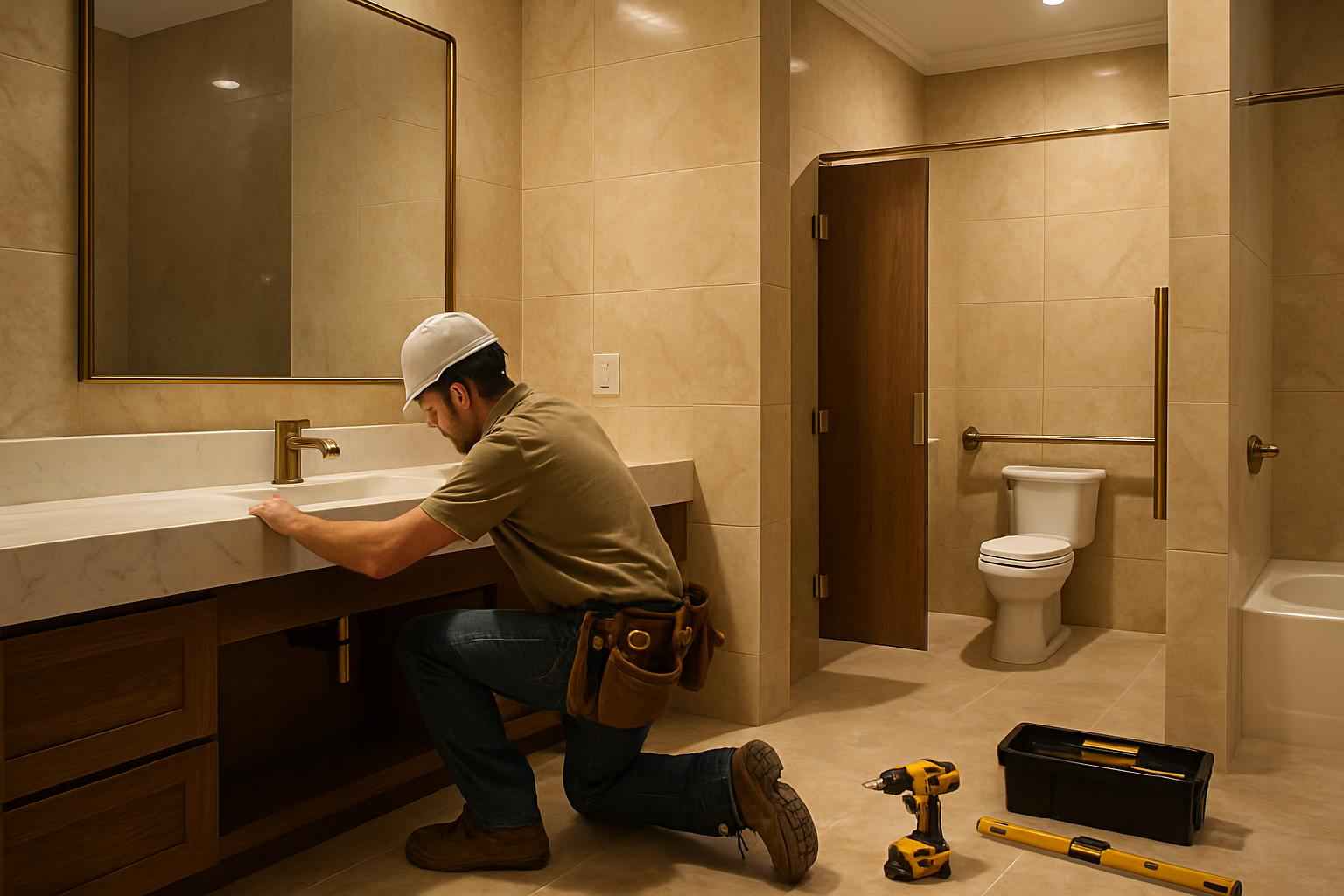 Restroom Build Out Service in Hunt TX