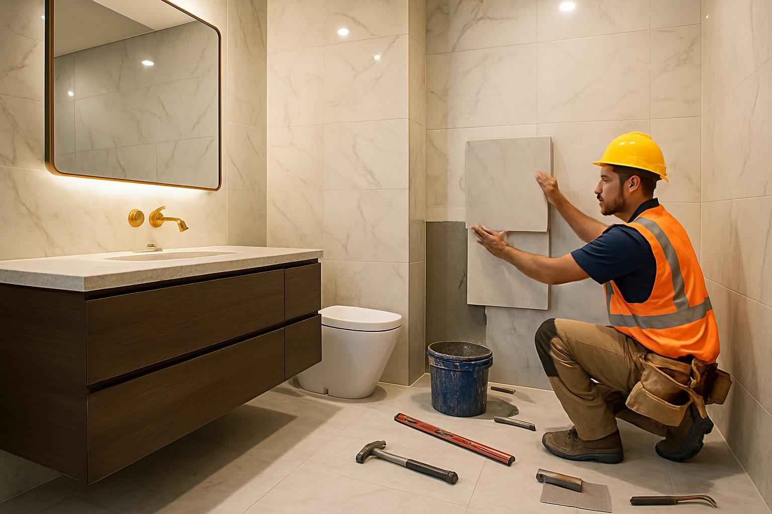 Restroom Build Out Service in Round Mountain TX