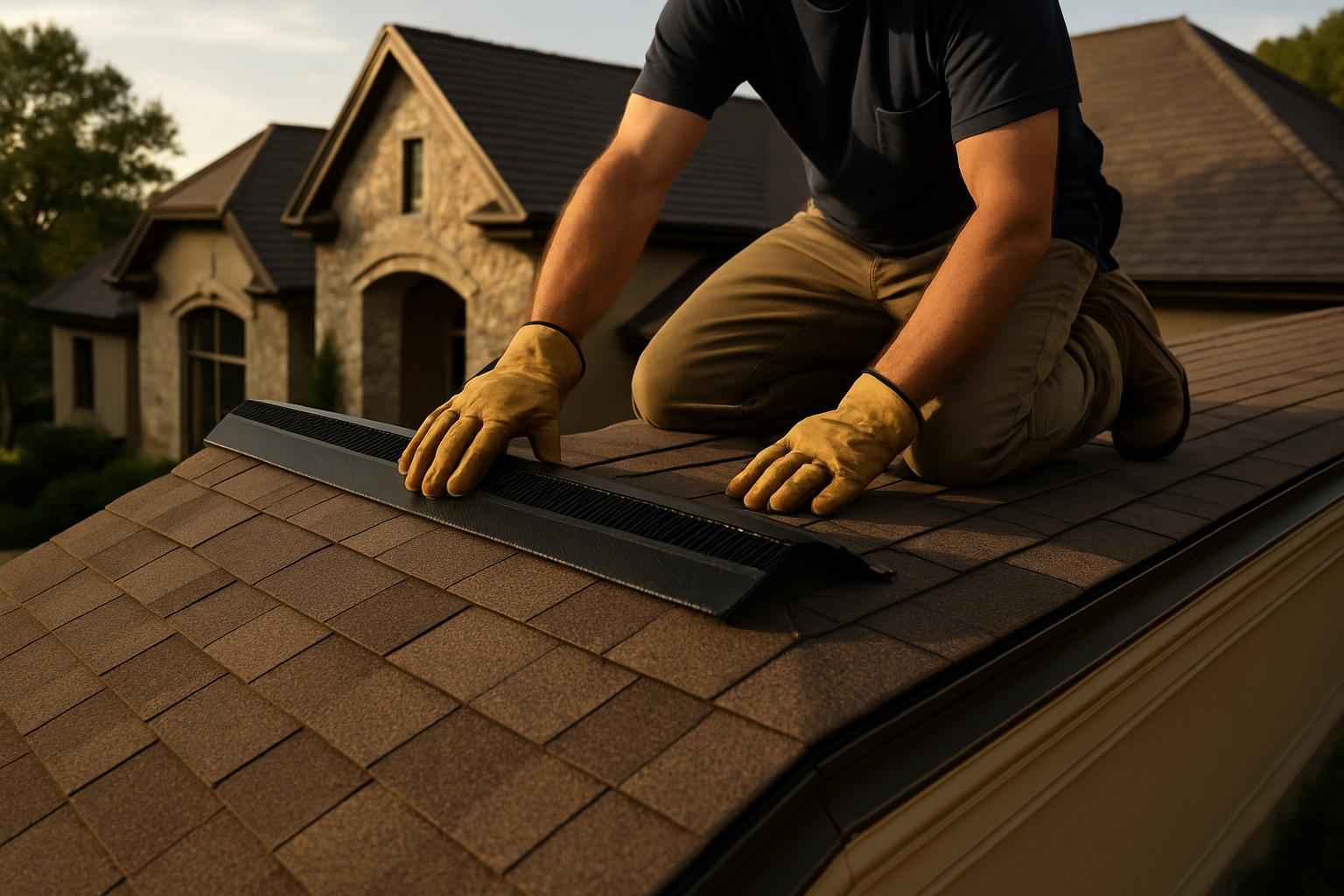 Ridge Vent Installation Service in Blanco TX