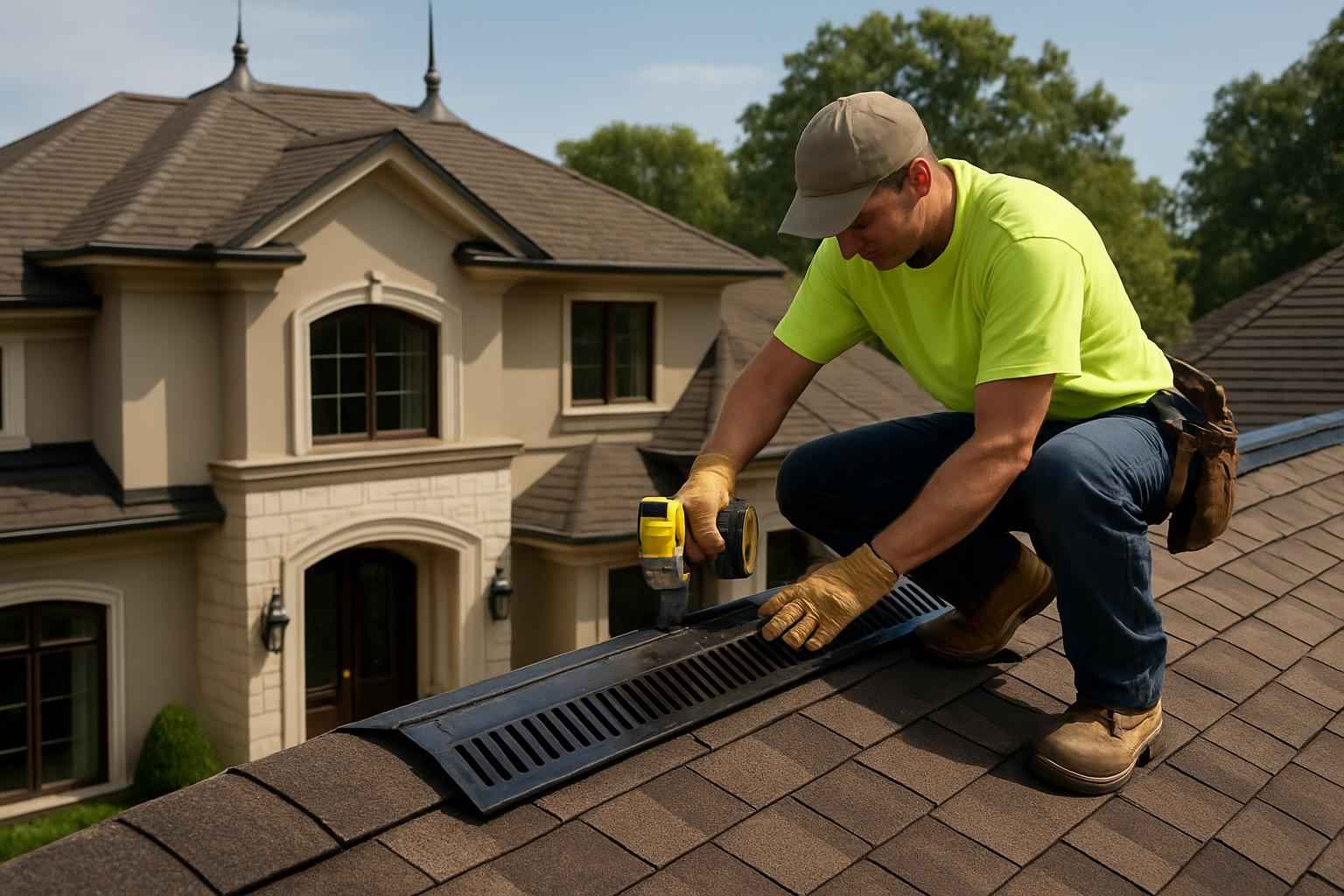 Ridge Vent Installation Service in Cypress Mill TX